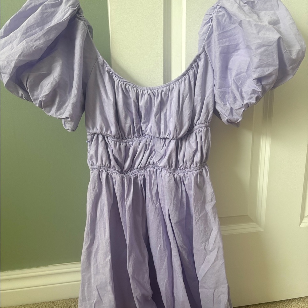 B Darlin Lavender Mini Dress